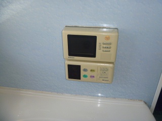 リンナイ　浴室テレビ　DS-701 施工前