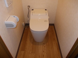 パナソニック　トイレ　XCH1101WS 施工後