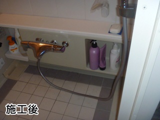 TOTO  浴室シャワー水栓　TMNW40EC 施工後