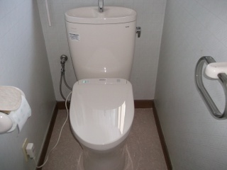 TOTO トイレセット　CS320BM 施工後