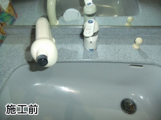 INAX　洗面水栓　LF-344S(500) 施工前