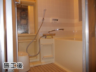 TOTO　浴室シャワー水栓　TMHG46C 施工後