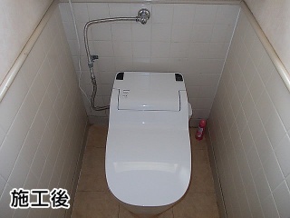 パナソニック　トイレ/アラウーノS　XCH1101RWS 施工後