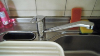 ＴＯＴＯ　キッチン水栓　ＴＫＧＧ31Ｅ 施工後