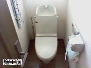 TOTO　トイレ　CS320B＋SH321BAS 施工前