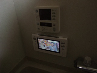 ツインバード　浴室テレビ　ＶＢ-Ｊ901 施工後