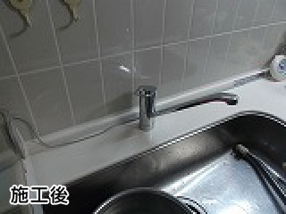 ＴＯＴＯ　キッチン水栓　ＴＫＧＧ31Ｅ 施工後