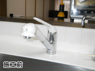 ＴＯＴＯ　キッチン水栓　ＴＫＧＧ32ＥB 施工前