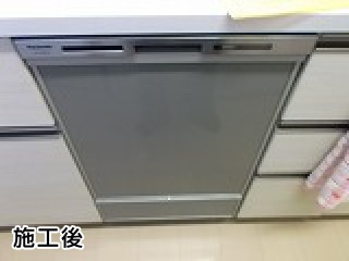 パナソニック　食洗機　ＮＰ-45ＭＤ6Ｓ 施工後