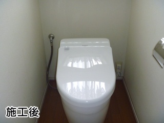 TOTO　トイレ　SET-TSET-L-WHI 施工後