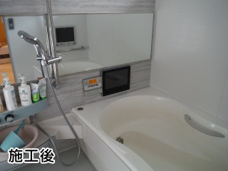 ノーリツ　浴室テレビ　YTVD-1203W-RC 施工後