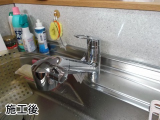 ＴＯＴＯ　キッチン水栓　ＴＫＧＧ38Ｅ 施工後
