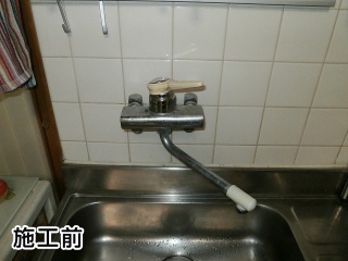 ＴＯＴＯ　キッチン水栓　ＴＫＧＧ36Ｅ 施工前