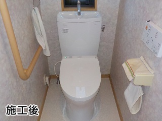 TOTO　トイレ　CS220B+SH221BAS 施工後