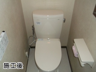 TOTO　トイレ　CS220BM+SH220BAS 施工後