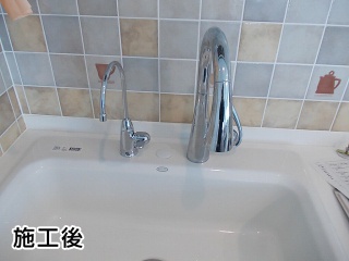 三菱レイヨン　浄水器　A601EX 施工後