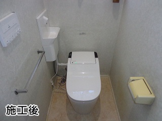 パナソニック　トイレ/アラウーノ　XCH1203PWS 施工後
