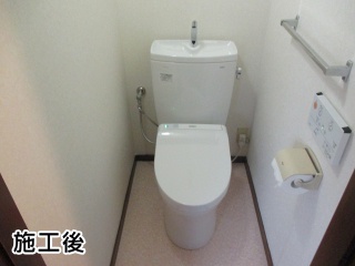 TOTO　トイレ　CS230BM+SH231BA 施工後