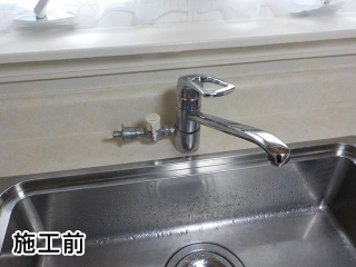 ＴＯＴＯ　キッチン水栓　ＴＫＧＧ31Ｅ 施工前