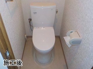 TOTO トイレ ピュアレストQR 組み合わせ便器（ウォシュレット別売） 施工後