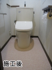 TOTO　トイレ　CS230B+SH231BA 施工後