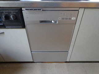 ハーマン：ビルトイン食器洗い乾燥機：FB4504PMSF 施工後