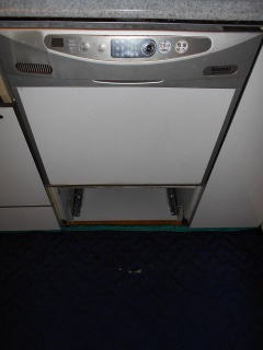 パナソニック：食器洗い乾燥機：NP-45MD7S 施工前