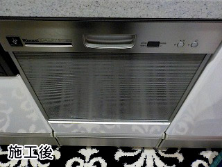 リンナイ　食器洗い乾燥機　RKW-402GP-ST 施工後