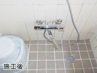 TOTO  浴室水栓　TMGG40E 施工後