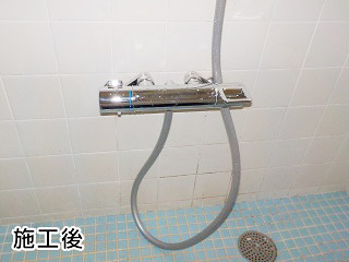 TOTO  浴室水栓　TMGG44ECR 施工後