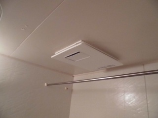 パナソニック　浴室換気乾燥暖房機　FY-13UG6V 施工後