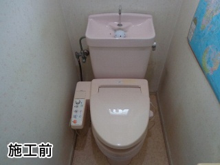 TOTO　トイレ　TSET-QR2-WHI-O-R 施工前
