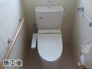 TOTO　トイレ　TSET-QR3-IVO-1 施工後