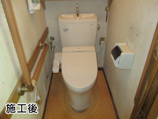 TOTO　トイレ　CS230BM+SH231BA-SC1 施工後