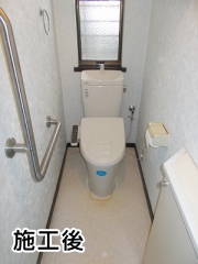 LIXIL　トイレ　TSET-AZ2-IVO-1-R 施工後