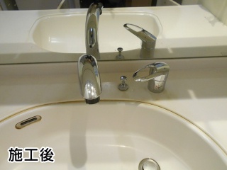ＴＯＴＯ　浴室水栓　TLNW36E-KJ 施工後