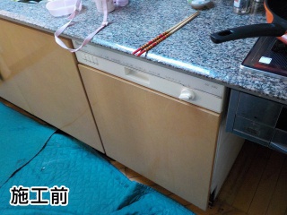 リンナイ　食器洗い乾燥機　　ＲＳＷ-601Ｃ-ＳＶ 施工前