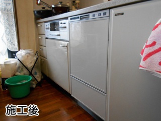 リンナイ　食器洗い乾燥機　RSW-F402C-B 施工後