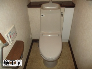 パナソニック　トイレ　TSET-AU1-WHI 施工前