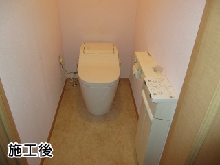 パナソニック　トイレ　XCH1401WS 施工後