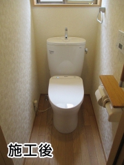 ＴＯＴＯ　トイレ　CS330B+SH331BAーＮＷ1 施工後