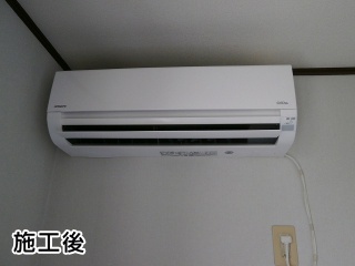 日立　ルームエアコン　AIRCON-2016-06 施工後