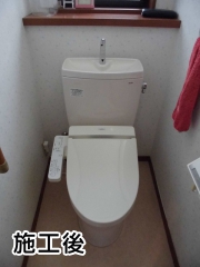ＴＯＴＯ　トイレ　ＣＳ230Ｂ+ＴＣＦ8ＰＫ32 施工後