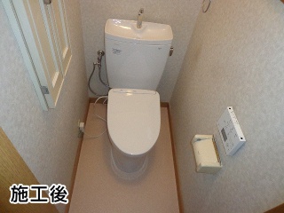 ＴＯＴＯ　トイレ　ＣＳ230Ｂ-ＮＷ1+ＴＣＡ320+ＴＣＦ4723-ＮＷ1 施工後