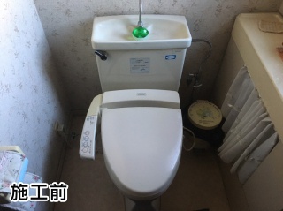 東芝　温水洗浄便座　SCS-T160 施工前