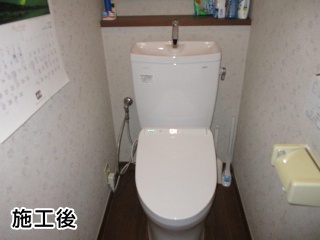 TOTO　トイレ　TSET-QR7-WHI-1-R 施工後