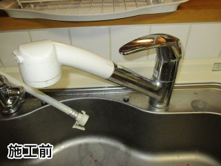 ＴＯＴＯ　キッチン水栓　ＴＫＧＧ３１ＥＣＨ 施工前
