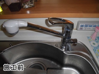 ＴＯＴＯ　キッチン水栓　ＴＫＧＧ31Ｅ 施工前