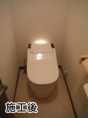 パナソニック　トイレ　TSET-AU01-WHI-R 施工後