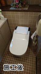 パナソニック　トイレ　ＣＨ1303ＷＳ 施工後